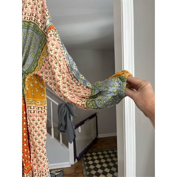 NWOT JEN'S PIRATE BOOTY WOMEN'S DAYDREAM MANON MULTICOLORED KIMONO - Picture 11 of 12